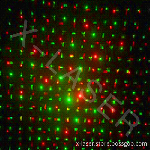 Mini eight Patterns Laser Light